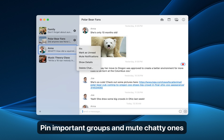 #8. Unite - GroupMe app (macOS) 来自: Furnace Creek Software LLC