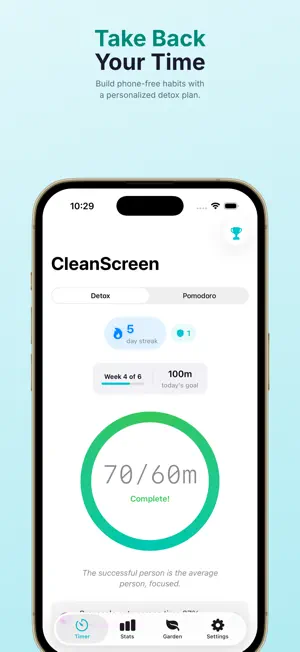 CleanScreen - Digital Detox screenshot 1