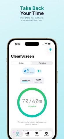 CleanScreen - Digital Detox Screenshot 1 of 10