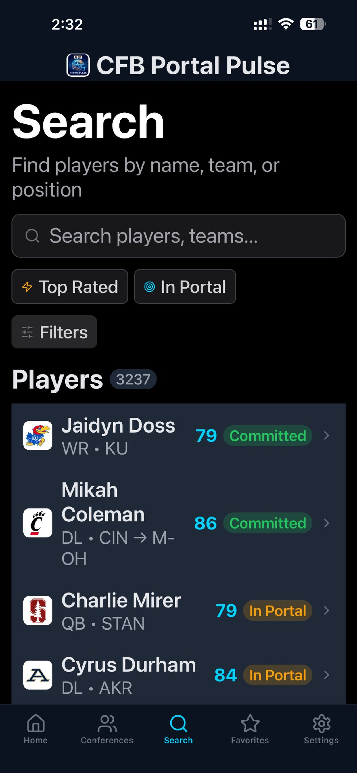 CFB Portal Pulse