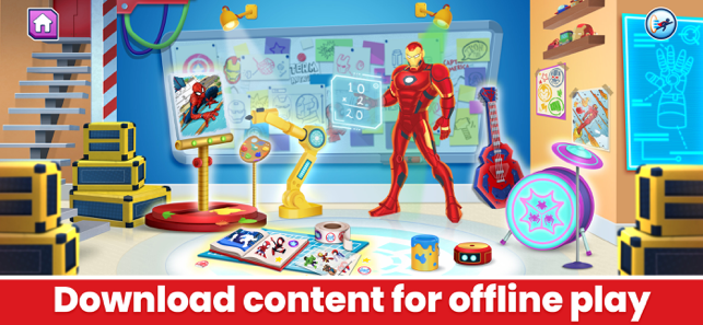 ‎Marvel HQ: Kids Super Hero Fun Screenshot