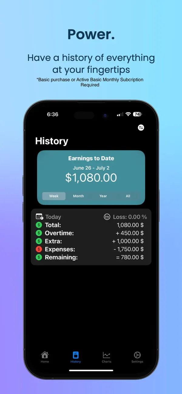 PayCal+ Screenshot 1