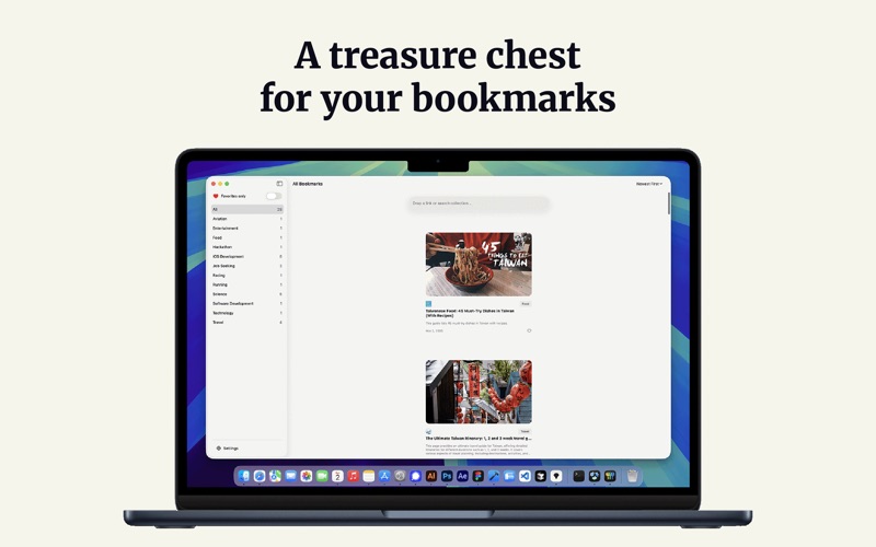 Gempod - Bookmark Manager app screenshot