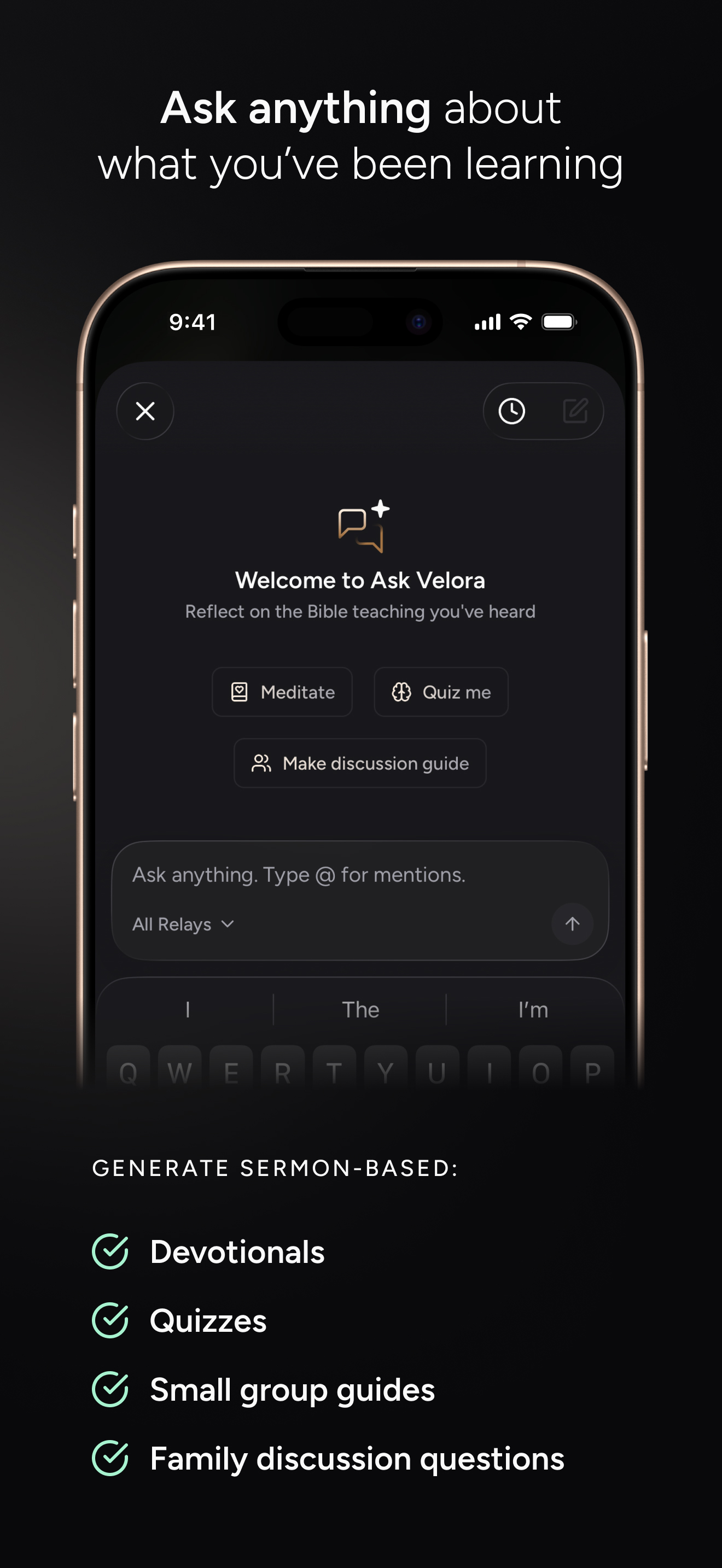 Velora: Bible & Sermon Notes screenshot 4