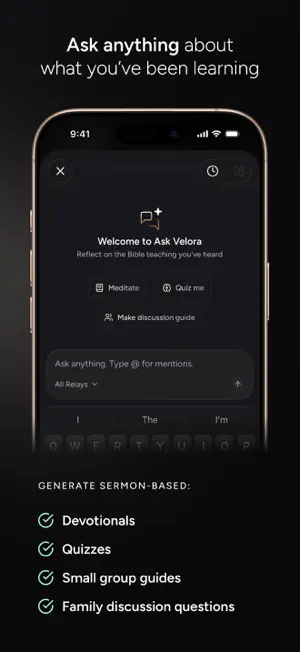 Velora: Bible & Sermon Notes screenshot 4