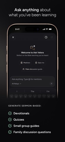Velora: Bible & Sermon Notes Screenshot 4 of 8