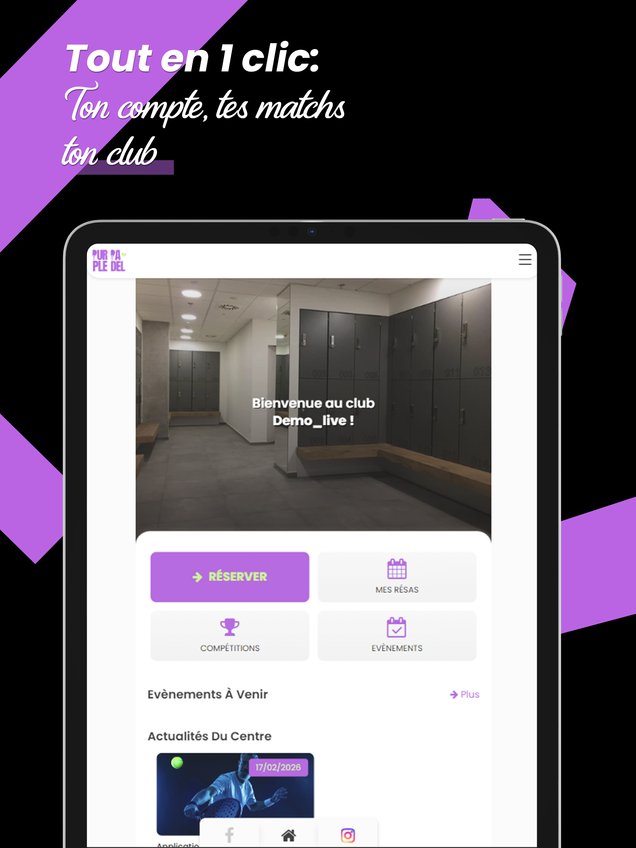 Purple Padel screenshot 5