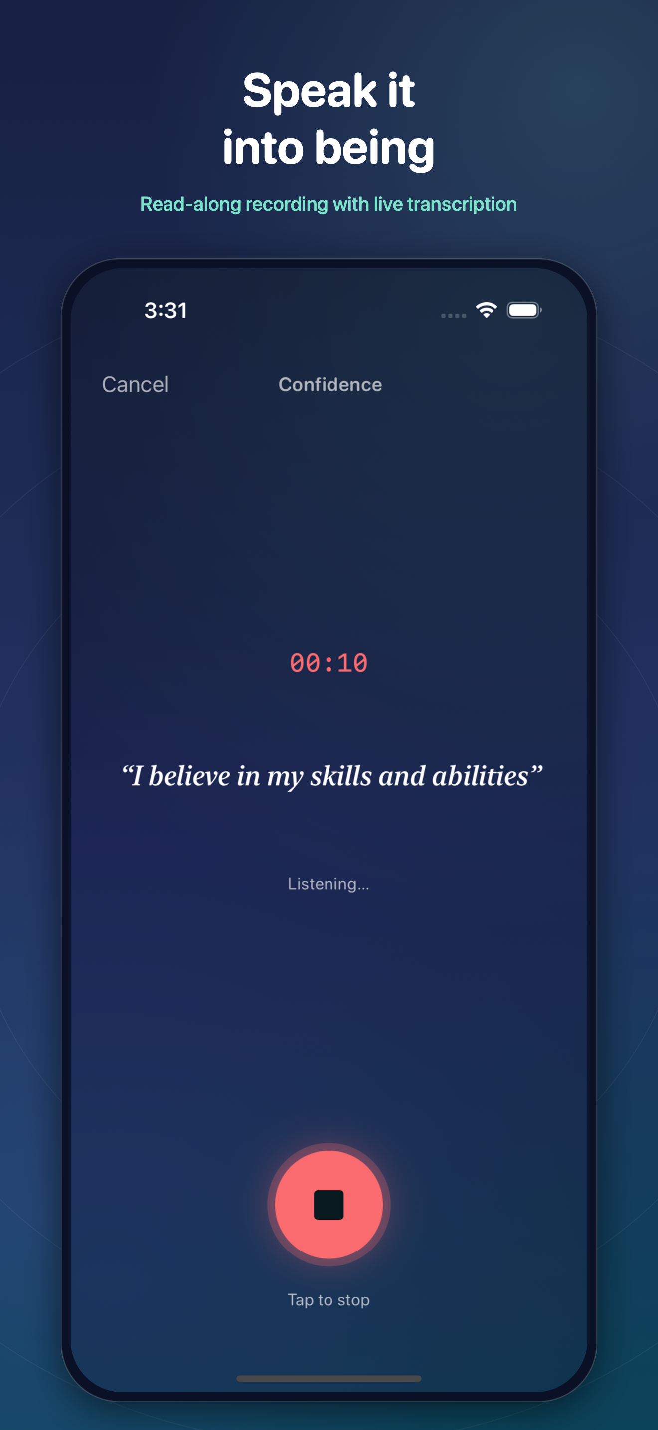 Self Affirmed: Affirmations screenshot 2