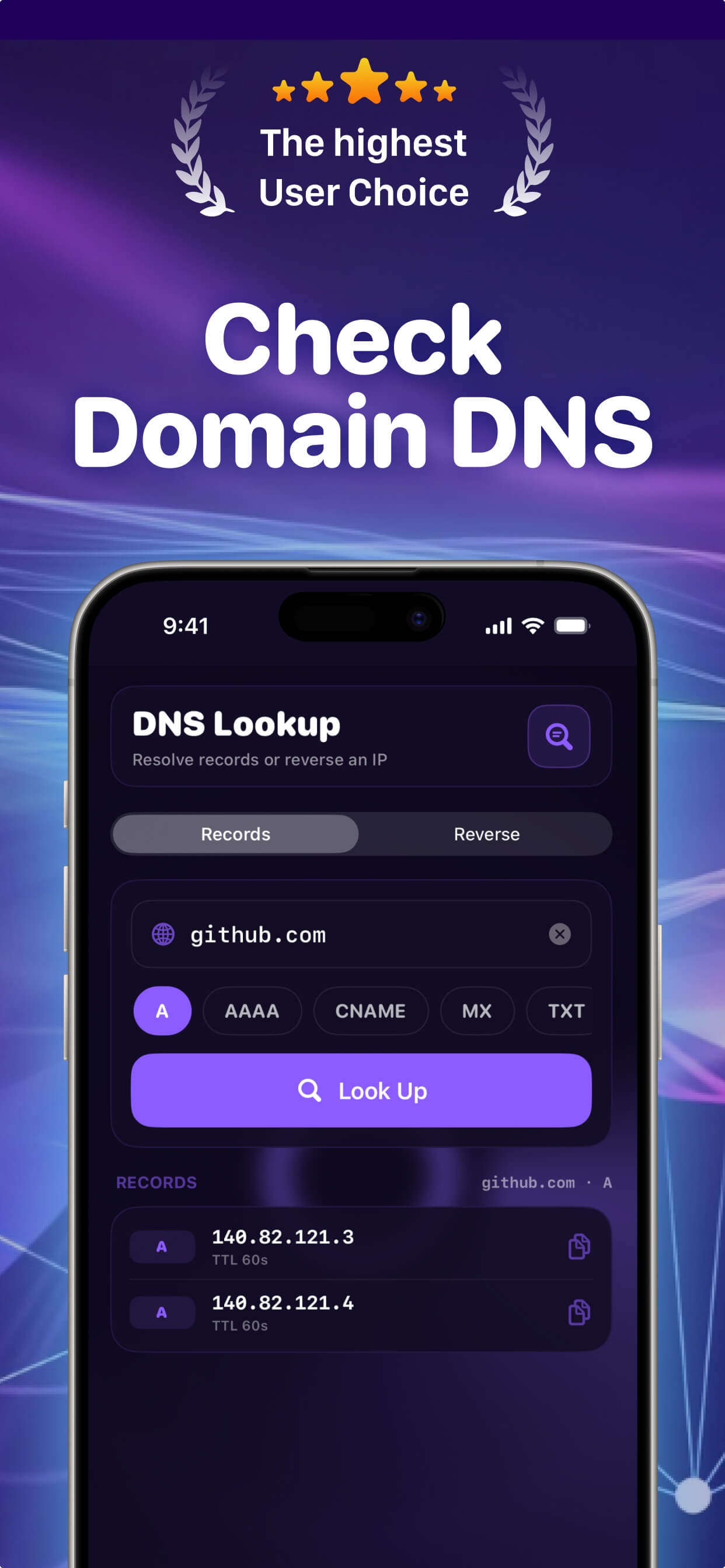 Screenshot 1 of DNS Beacon