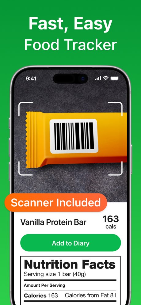 Calorie Counter - MyNetDiary screenshot 2