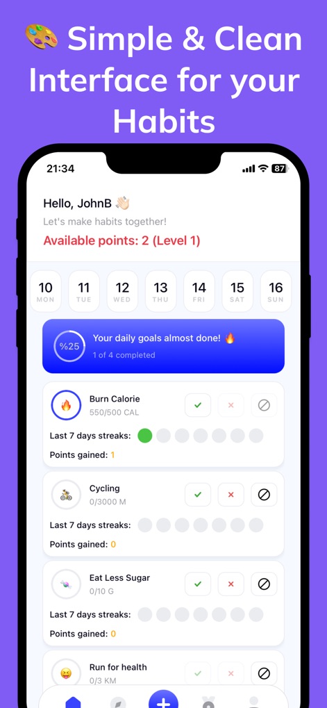 Habit Simple: Habitify Tracker - Health & Fitness App | MWM