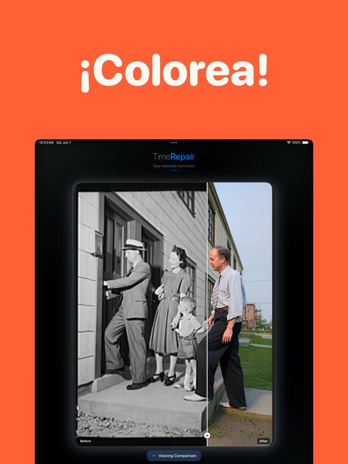 Restaurar Foto TimeRepairIA