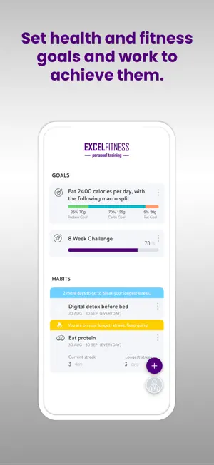 Excel Fitness PT screenshot 1