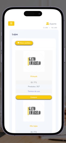 Gato amarelo screenshot