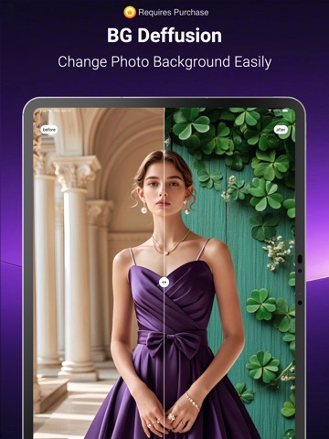 AI - Photo Editor iPad screenshot