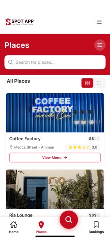 Spot App For Dining screenshot