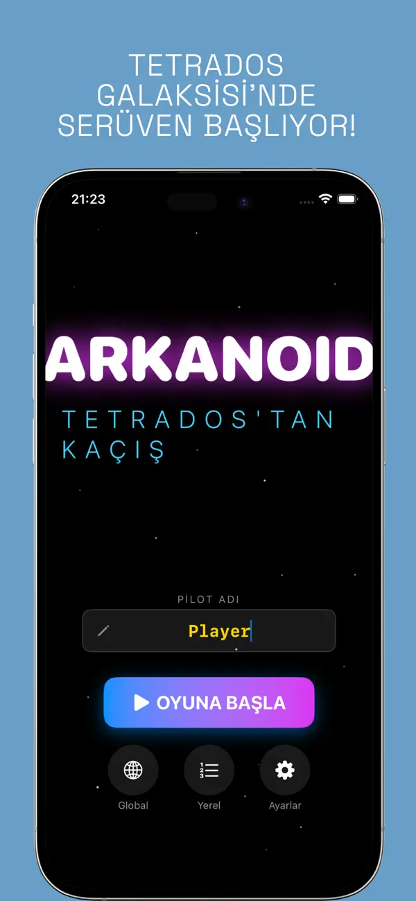 Screenshot #1 pour Arkanoid Tetradus'tan Kaçış