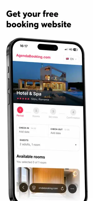 Agenda Booking screenshot 2