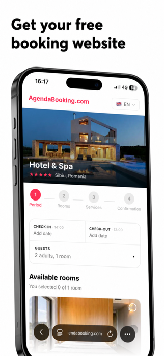 Agenda Booking Screenshot 2 of 4