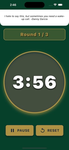 Boxers Timer screenshot