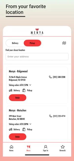 Menya Ramen House screenshot 3