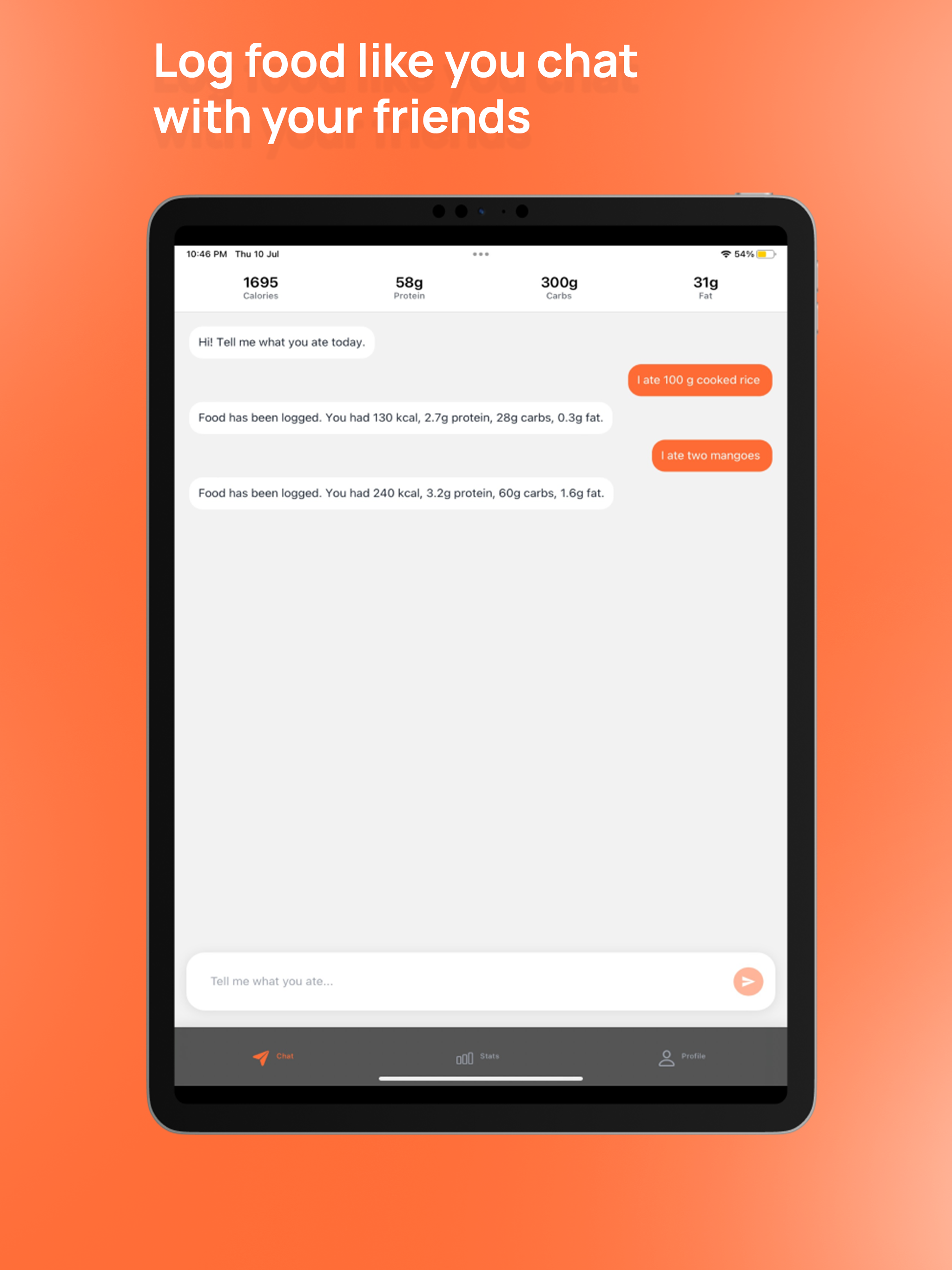 Calchat AI - Calorie Counter
