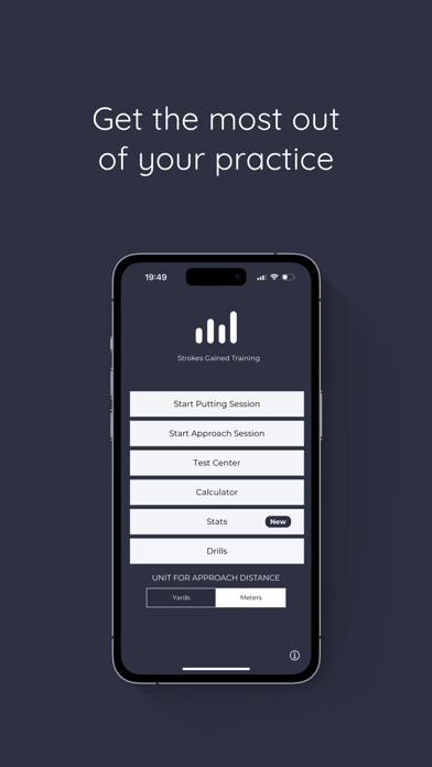 Screenshot #1 pour Strokes Gained Training