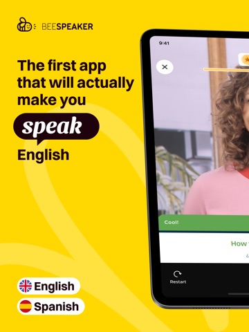 BeeSpeaker Learn English iPad screenshot 1