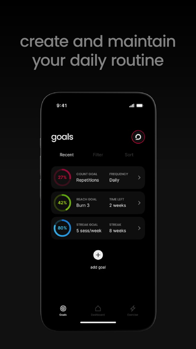 ZeroWheel Fitness Screenshot