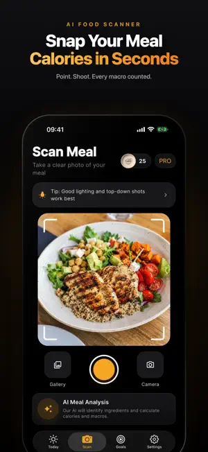 4Cal: AI Calorie Food Scanner screenshot 2