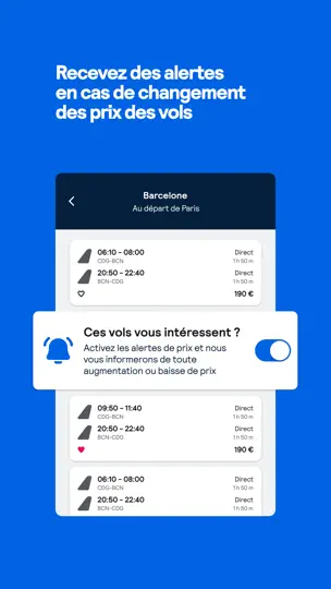 Capture d'écran de Skyscanner - vols Et Voyages sur iPhone 4