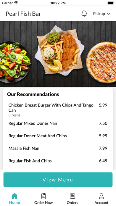 Pearl Fish Bar Screenshot