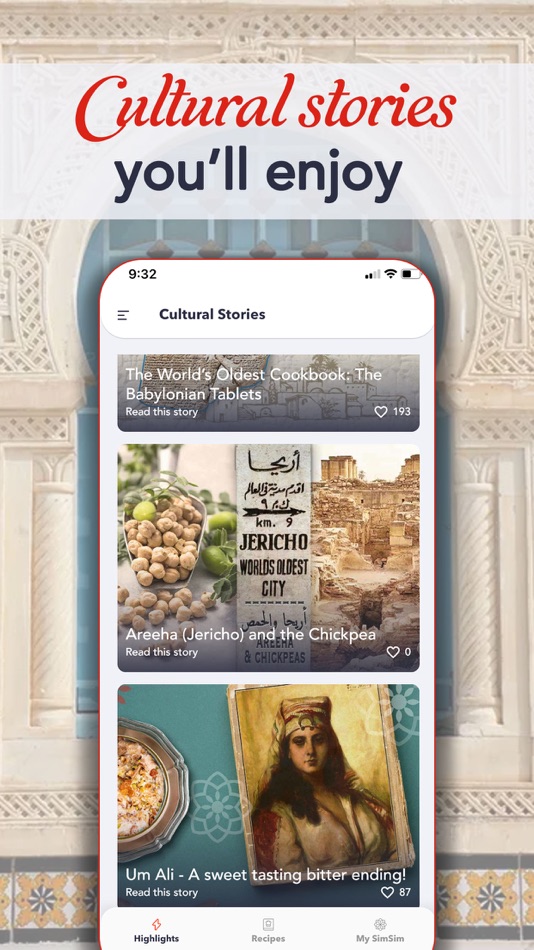 #4. SimSim Middle Eastern Recipes (iOS) بواسطة: SimSim Recipes FZ-LLC