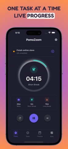 Pomodoro Timer – Pomozoom Screenshot 2 of 7
