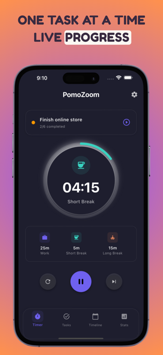 Pomodoro Timer – Pomozoom Screenshot 2 of 7