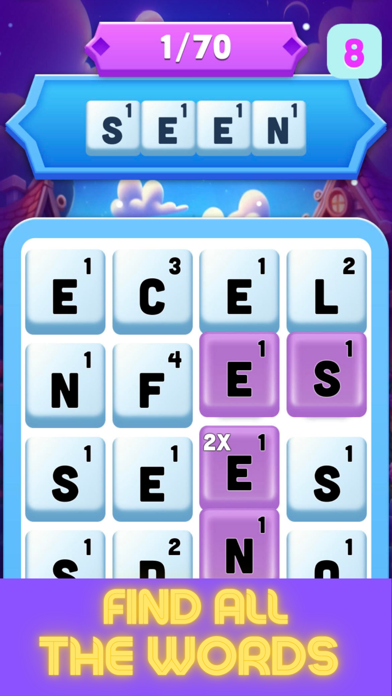 Real Cash Word Search Screenshot