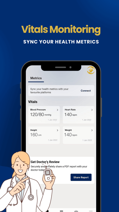 ConnectDr - SG Telehealth App Screenshot