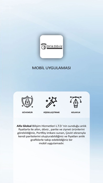 OFİS DÖVİZ ALTIN Screenshot
