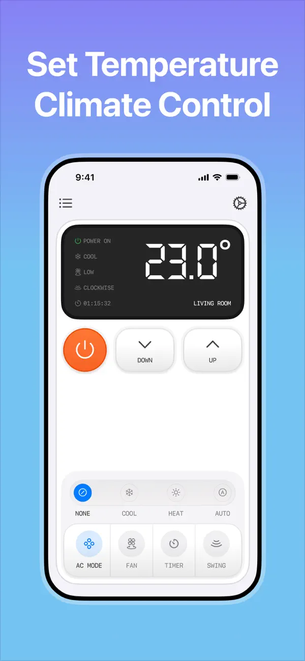 Screenshot #2 pour AC Remote control - S9Remote