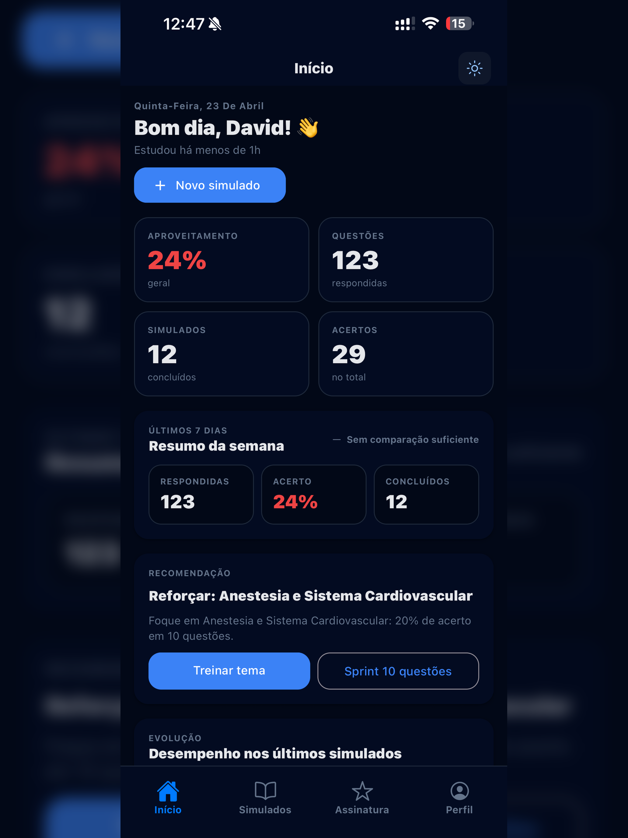 Anestesia Questões