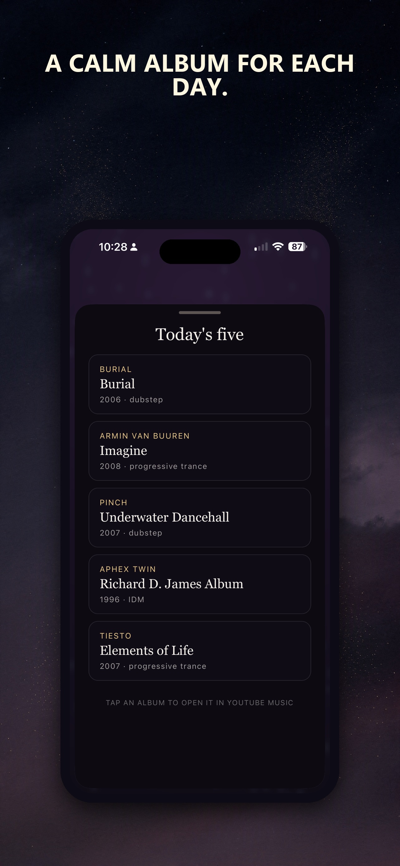 Screenshot 4 of Mute: Life Clock & Focus