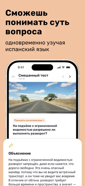 Autoescuela Móvil DGT Test RU screenshot 3