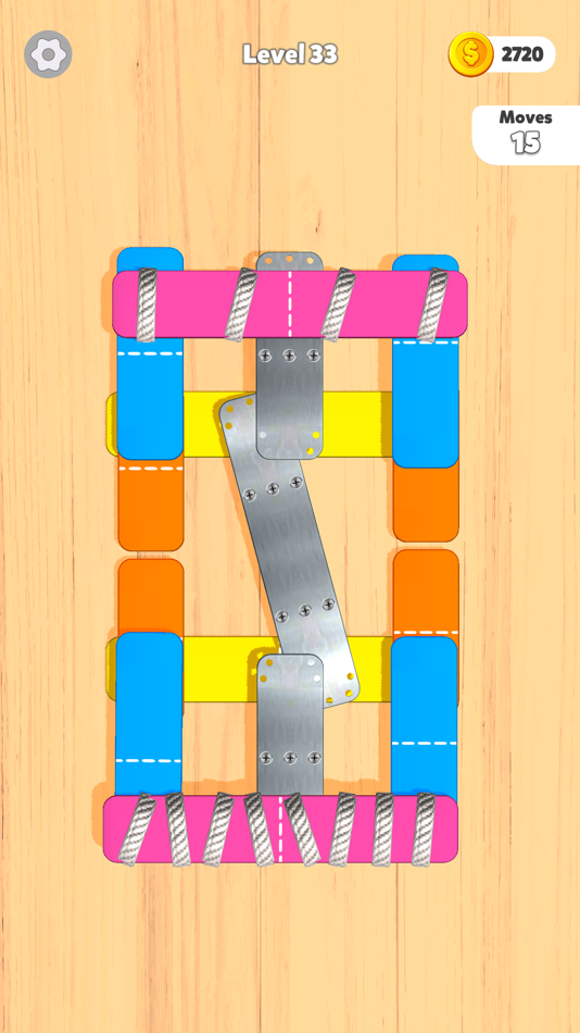 #9. Fold Tangle (iOS) 由: Aden Games