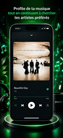 Capture d'écran de Youtify For Spotify Premium sur iPhone 6
