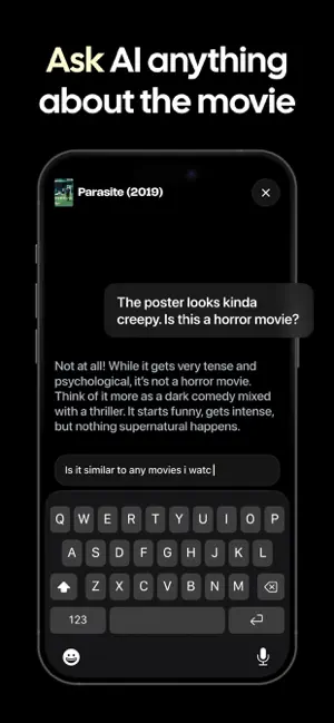 Plot: What movies to watch screenshot 4