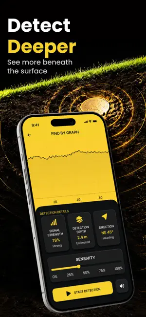 Metal Detector : Gold Finder screenshot 3