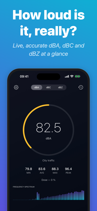 dB Meter Pro - Sound Level Screenshot 1 of 5