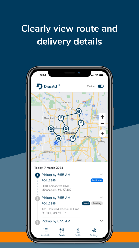 #3. Dispatch: Deliver More (iOS) 由: DispatchIt, Inc.