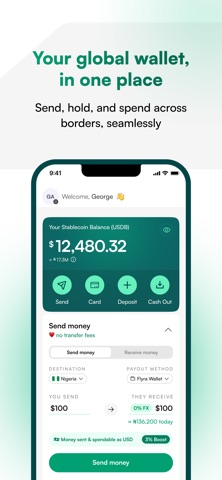 Flyra - Global Money Screenshot 2 of 7