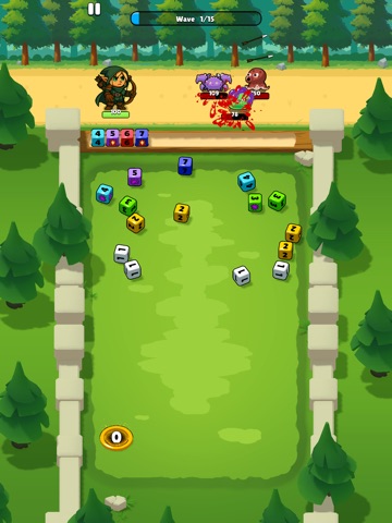 RollZap Heroes iPad screenshot